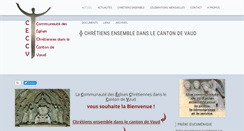 Desktop Screenshot of ceccv.ch